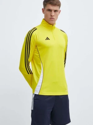 adidas Performance bluza treningowa Tiro 24 kolor żółty z aplikacją IS1043