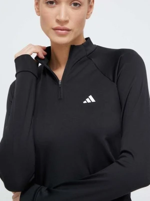 adidas Performance bluza treningowa Train Essentials kolor czarny gładka IS4028