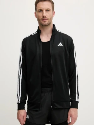 adidas Performance bluza treningowa Train Essentials męska kolor czarny wzorzysta JC7724