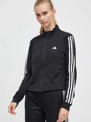 adidas Performance bluza treningowa Training Essentials kolor czarny z aplikacją HZ5615