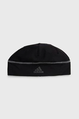 adidas Performance czapka kolor czarny z cienkiej dzianiny