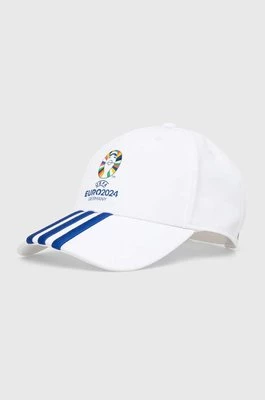 adidas Performance czapka z daszkiem Euro 2024 kolor biały z aplikacją IT3314