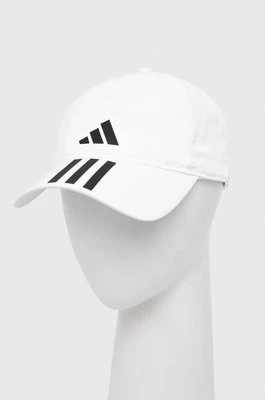 adidas Performance czapka z daszkiem kolor biały z nadrukiem HT2043