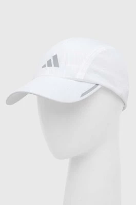 adidas Performance czapka z daszkiem kolor biały z nadrukiem HR7053