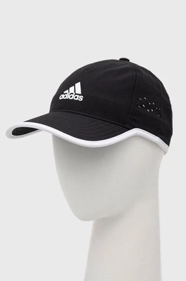 adidas Performance czapka z daszkiem kolor czarny z aplikacją