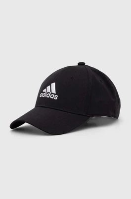 adidas Performance czapka z daszkiem kolor czarny z aplikacją IB3244