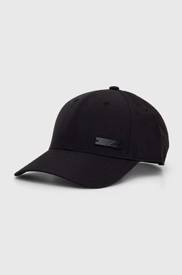 adidas czapka z daszkiem kolor czarny z aplikacją IB3245