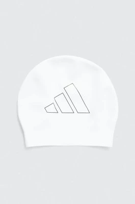 adidas Performance czepek pływacki kolor biały IU1900