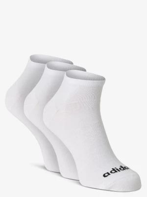 adidas Performance Damskie skarpety do obuwia sportowego pakowane po 3 szt. Kobiety Bawełna biały jednolity,
