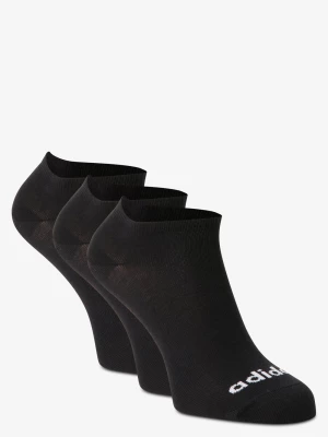 adidas Performance Damskie skarpety do obuwia sportowego pakowane po 3 szt. Kobiety Bawełna czarny jednolity,