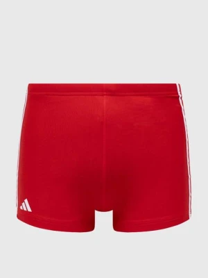 adidas Performance kąpielówki 3 Stripes kolor czerwony HT2075