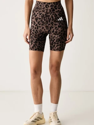 adidas Performance kolarki damskie Optime Essentials brązowy