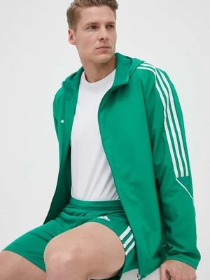 adidas Performance kurtka treningowa Tiro 23 kolor zielony przejściowa