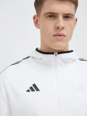 adidas Performance kurtka treningowa Tiro 23 League kolor biały przejściowa HZ9068