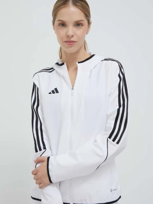 adidas Performance kurtka treningowa Tiro 23 League kolor biały przejściowa IA1631