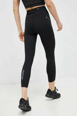 adidas Performance legginsy do biegania Adizero kolor czarny gładkie