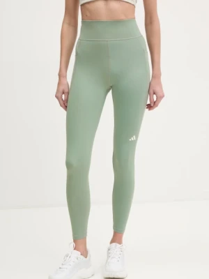 Zdjęcie produktu adidas Performance legginsy do biegania Own The Run kolor zielony gładkie JI5672