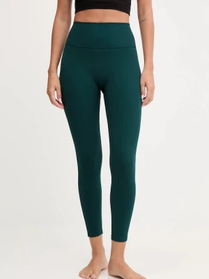 adidas Performance legginsy do jogi All me damskie kolor zielony gładkie JW7590
