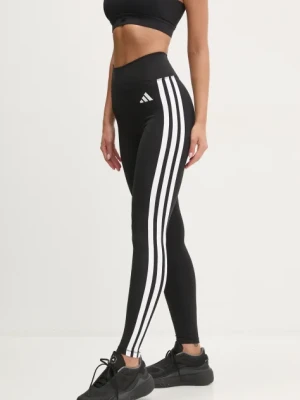 adidas Performance legginsy treningowe Essential kolor czarny z aplikacją JD6545