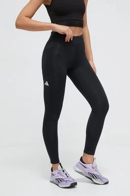 adidas Performance legginsy treningowe Match kolor czarny gładkie IK2264