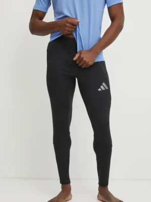 adidas Performance legginsy treningowe Tiro kolor czarny z nadrukiem IW0422