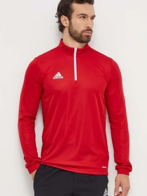 adidas Performance longsleeve treningowy Entrada 22 kolor czerwony gładki H57556