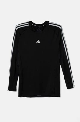 adidas Performance longsleeve treningowy Techfit kolor czarny z aplikacją IN5586