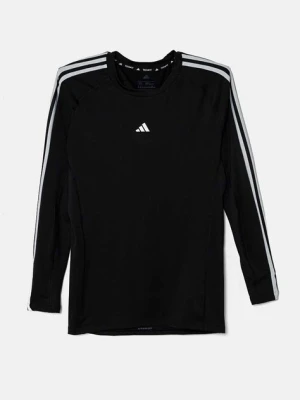 adidas Performance longsleeve treningowy Techfit kolor czarny z aplikacją IN5586