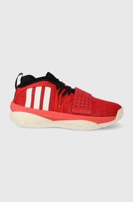 adidas Performance obuwie do koszykówki Dame 8 Extply kolor czerwony IF1506