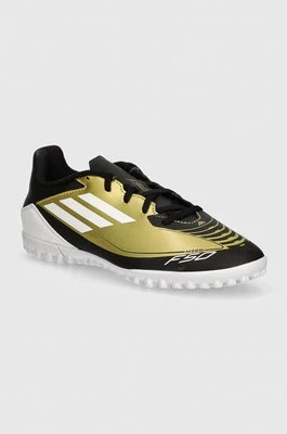 adidas Performance obuwie piłkarskie turfy F50 Club Messi kolor złoty IG9330