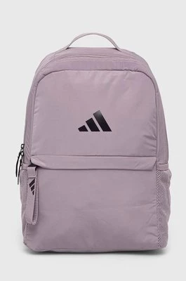 adidas Performance plecak damski kolor fioletowy duży z nadrukiem IR9935