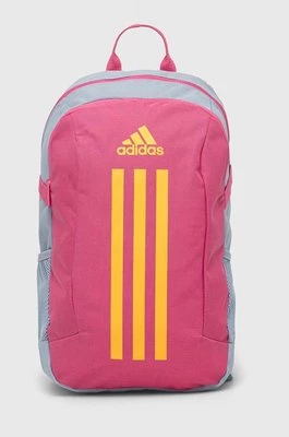 adidas Performance plecak dziecięcy POWER BP PRCYOU kolor różowy duży wzorzysty