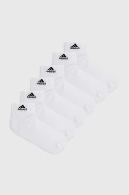 adidas Performance skarpetki 6-pack kolor biały HT3442