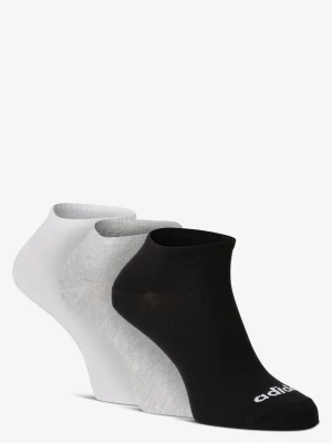 adidas Performance Skarpety do obuwia sportowego pakowane po 3 szt. Kobiety,Mężczyźni Bawełna szary|czarny|biały jednolity,