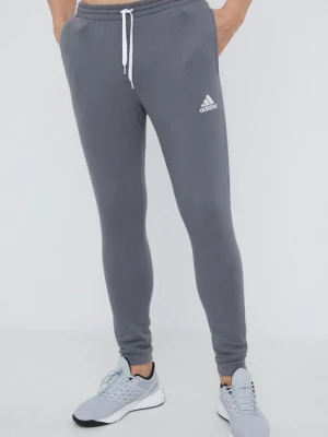 adidas Performance spodnie dresowe Entrada 22 męskie kolor szary z aplikacją H57531