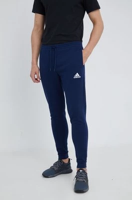 adidas Performance spodnie dresowe Entrada 22 męskie kolor granatowy z aplikacją H57529