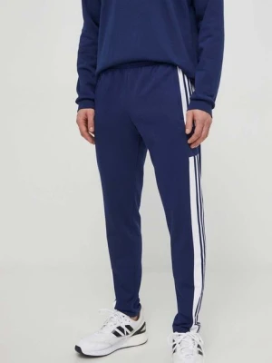 adidas Performance Spodnie męskie kolor granatowy z aplikacją GT6643