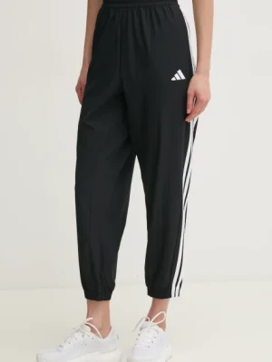 adidas Performance spodnie treningowe 3 Stripes kolor czarny z aplikacją JI8313