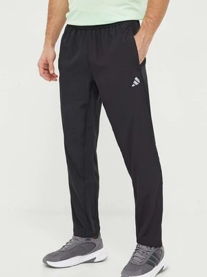 adidas Performance spodnie treningowe Gym+ kolor czarny gładkie IP4472