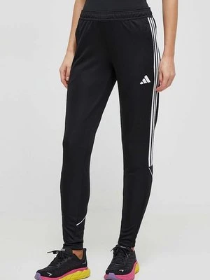 adidas Performance spodnie treningowe Tiro 23 kolor czarny z aplikacją HS3540