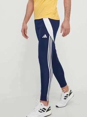 adidas Performance spodnie treningowe Tiro24 kolor granatowy z aplikacją IR9344