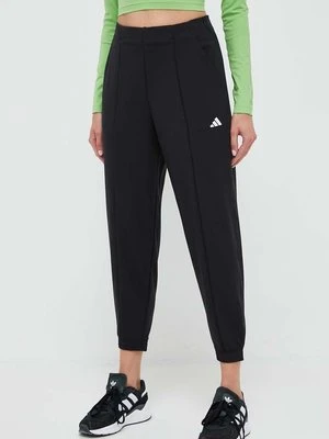 adidas Performance spodnie treningowe Train Essentials kolor czarny gładkie IJ5923