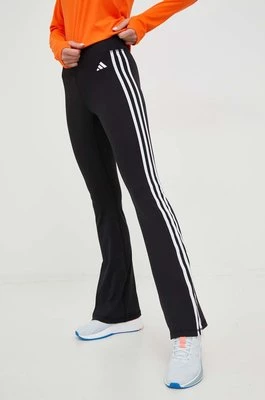 adidas Performance spodnie treningowe Training Essentials damskie kolor czarny z aplikacją