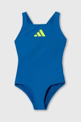 adidas Performance strój kąpielowy dziecięcy kolor niebieski
