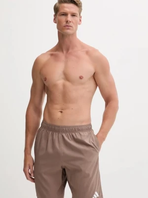 adidas Performance szorty kąpielowe Essentials kolor brązowy JX8758