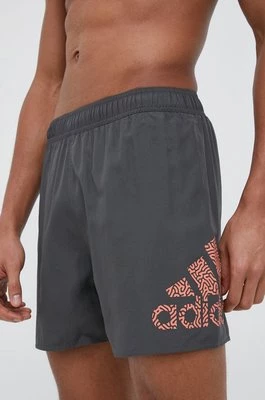 adidas Performance szorty kąpielowe kolor szary