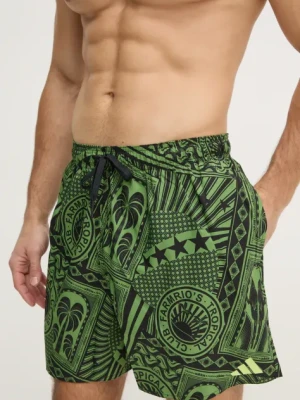 adidas Performance szorty kąpielowe x Farm Rio kolor zielony JG3598