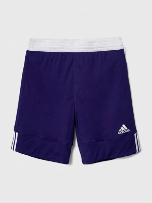 adidas Performance szorty treningowe dwustronne 3G Speed Reversible kolor fioletowy DY6599