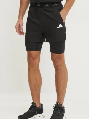 adidas Performance szorty treningowe Gym+ kolor czarny JE5665