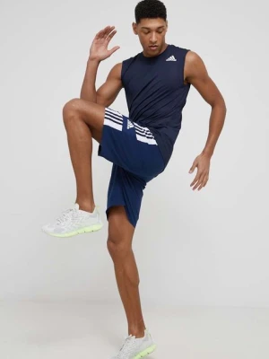 adidas Performance szorty treningowe HC6281 męskie kolor granatowy HC6281